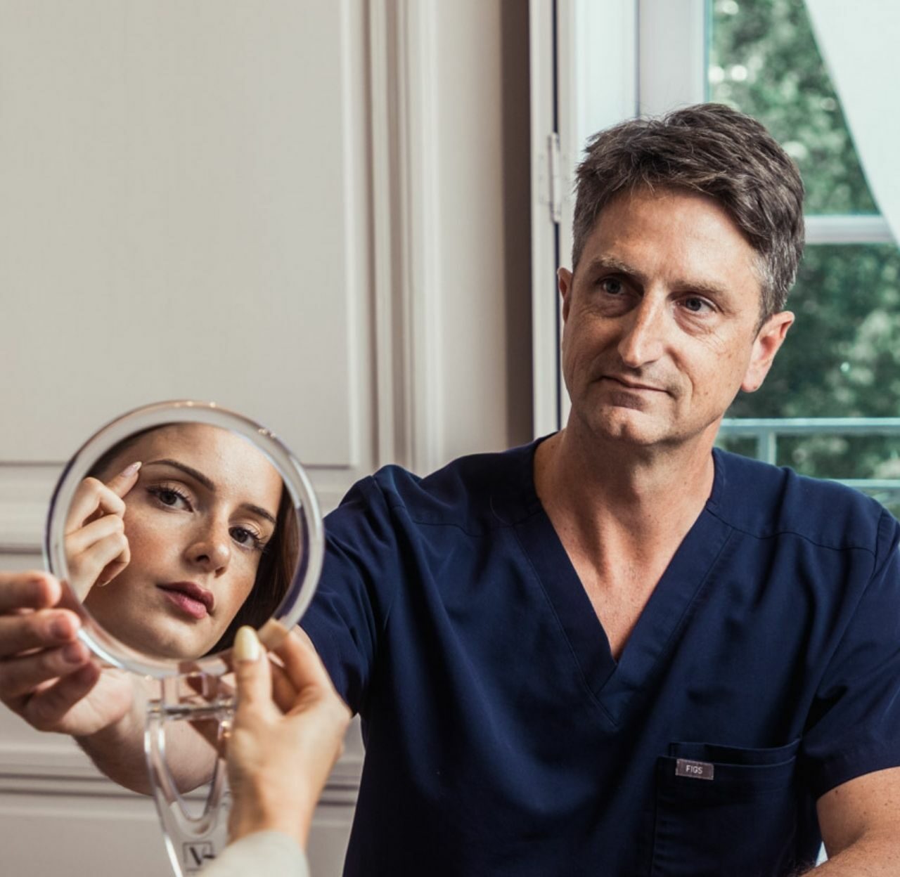 Illustration chirurgie esthetique avant apres